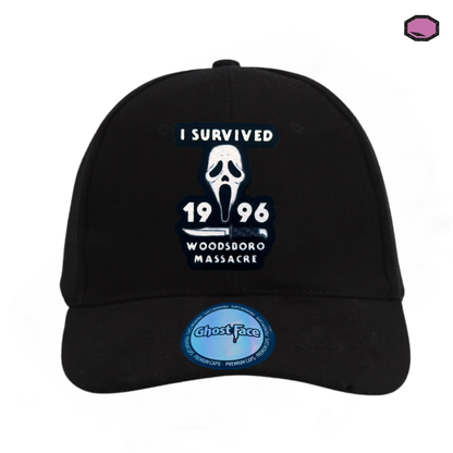 Gorra Scream Ghostface 1996 Negra