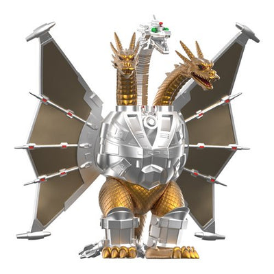 Figura Super 7 Mecha King Ghidorah 1991 Escala 1/18