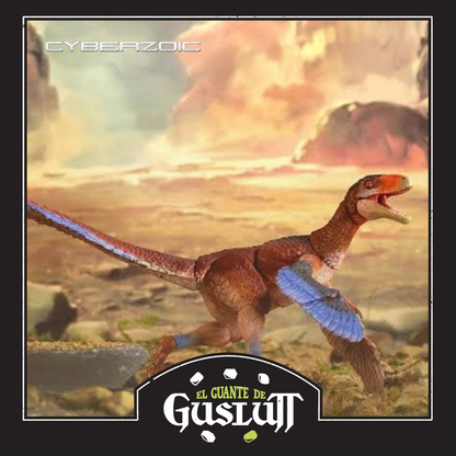 Figura Cyberzoic Deinonychus Antirrhopus Escala 1/18