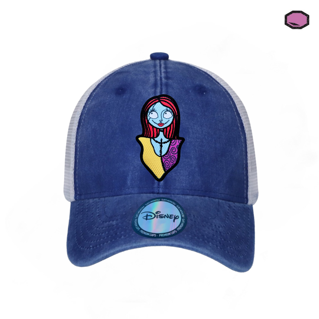 Gorra The Nightmare Before Christmas “Sally” Azul Royal-Blanca Trucker