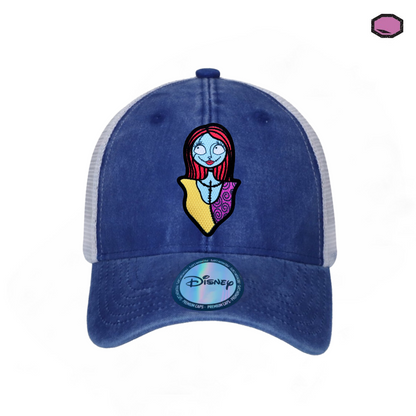 Gorra The Nightmare Before Christmas “Sally” Azul Royal-Blanca Trucker