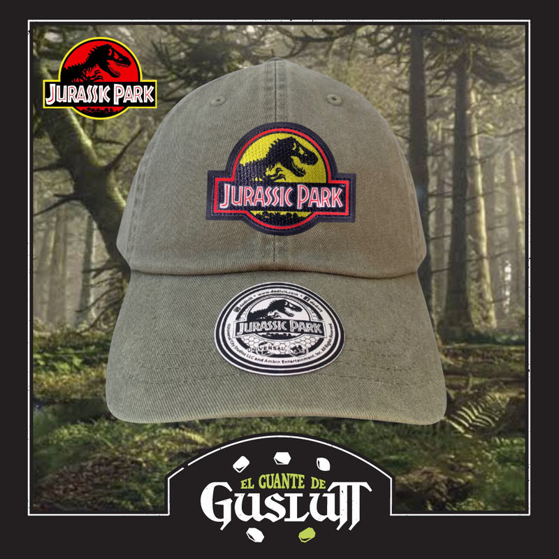 Gorra Jurassic Park Logo Beige Vintage