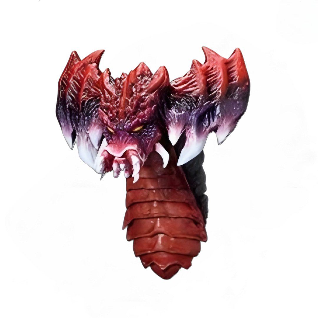 Head Magnet Godzilla (Destoroyah Second Form 1995) Ichiban Kuji E Prize — Edición Japonesa 70 Aniversario