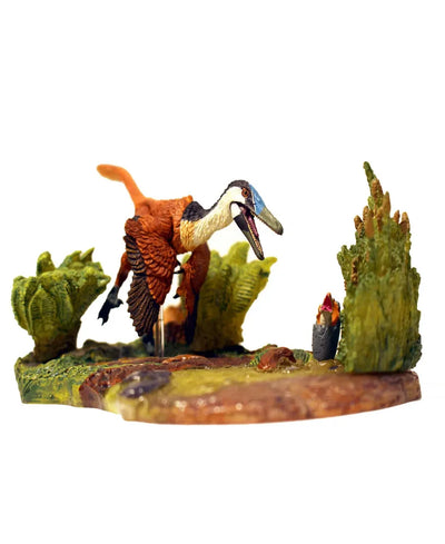 Figura Beasts of the Mesozoic Wetlands Environment with Buitreraptor Gonzalezorum Escala 1/18