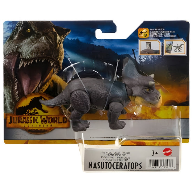 Jurassic World Dominion Ferocious Pack Nasutoceratops