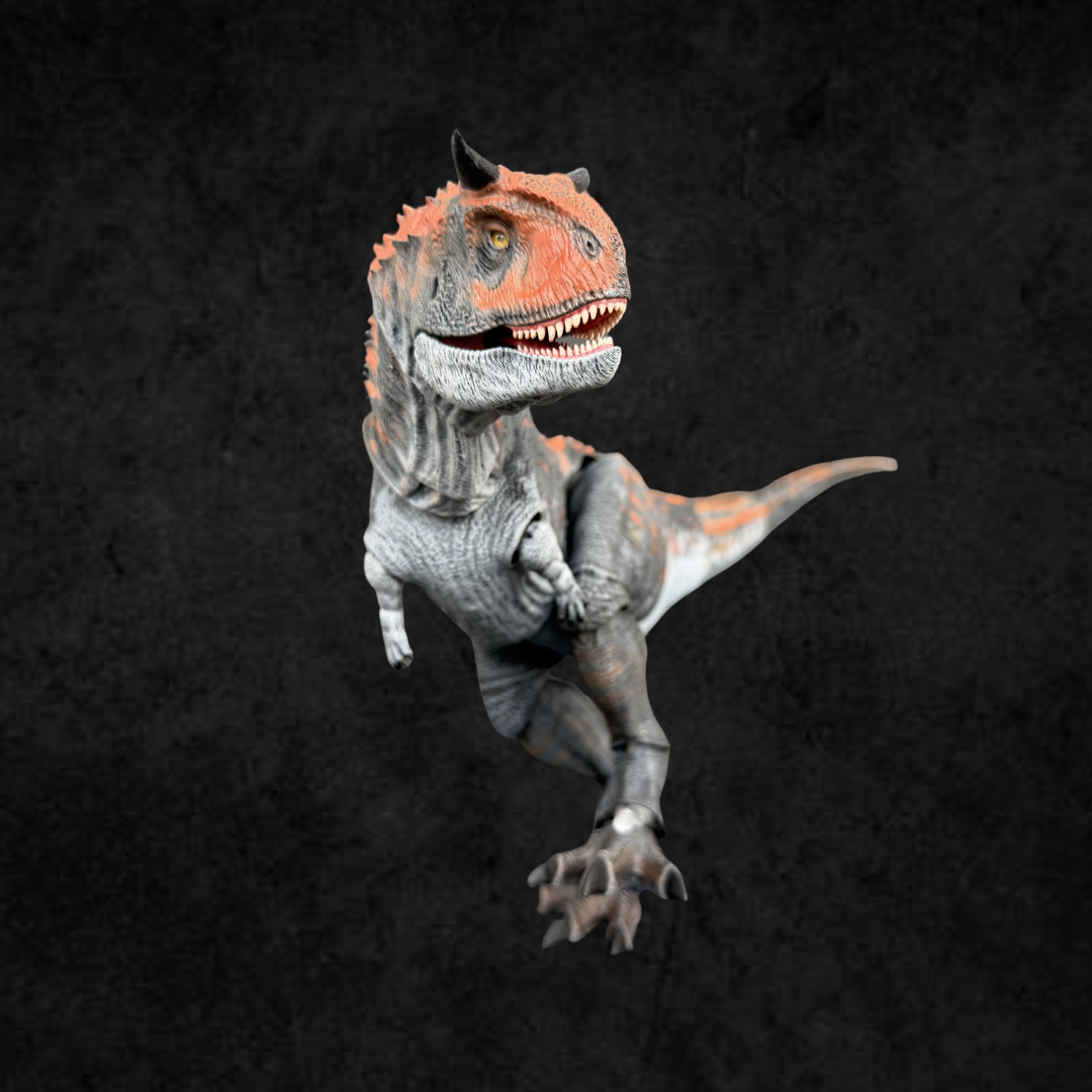 Figura Edel Toys Carnotaurus Hell Horn Premium Series Edición Limitada Escala 1/18