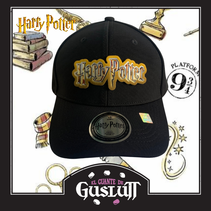 Gorra Harry Potter Logo Negra Premium
