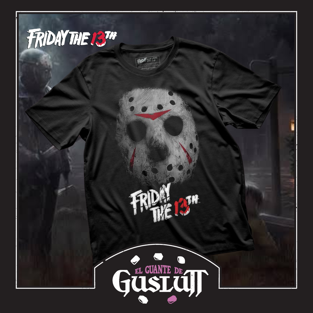 Playera Friday the 13th Jason Voorhees Negra