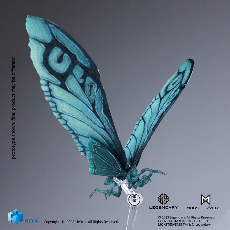 Figura Hiya Toys Godzilla King of the Monsters Mothra Edición Esmeralda Versión 2019 Escala 1/10