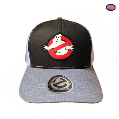 Gorra Ghostbusters “Glow in the Dark Classic Logo” Tricolor Premium Trucker