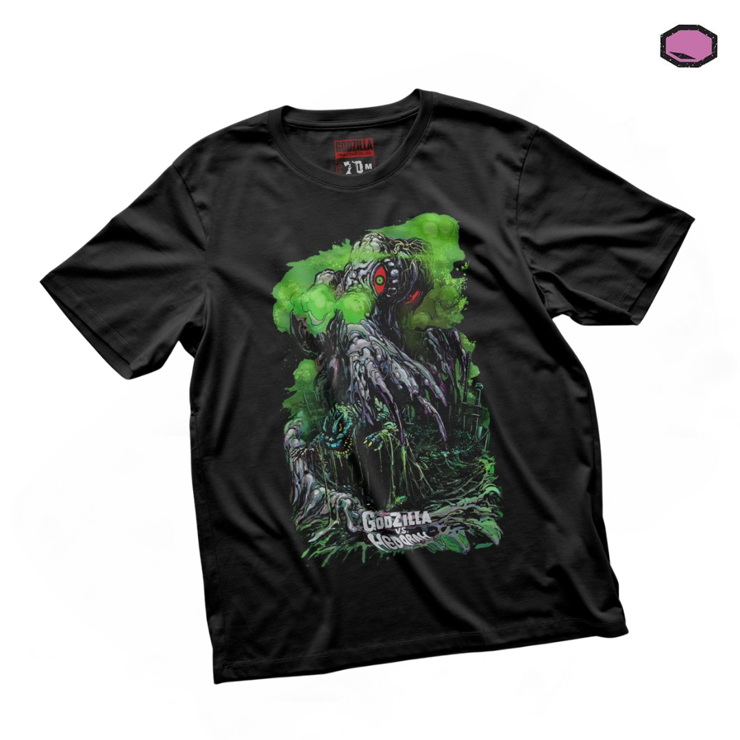 Playera Godzilla vs Hedorah Negra