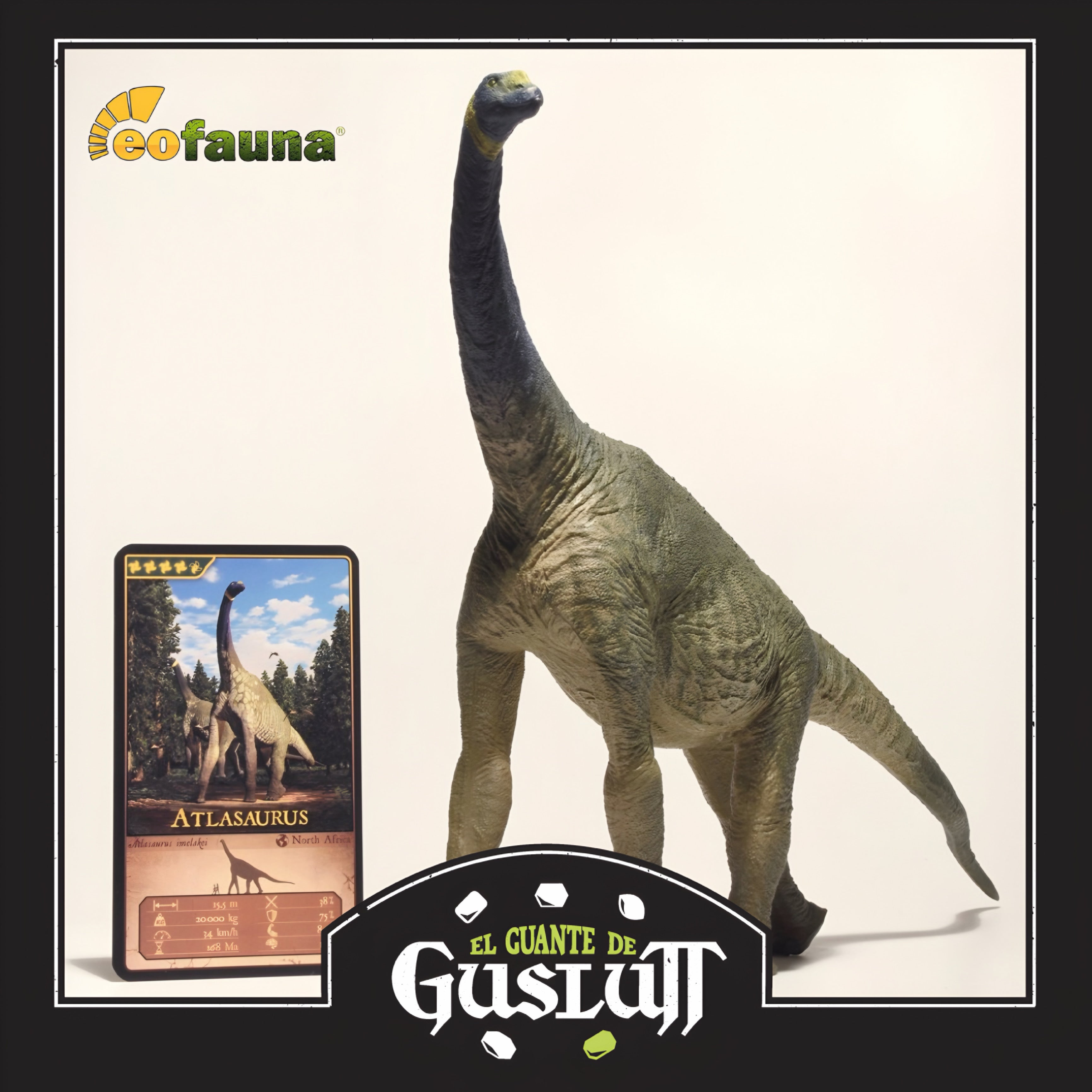Figura Eofauna Atlasaurus Escala 1/35