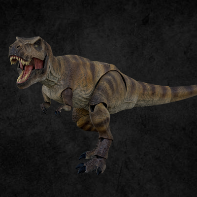 Figura Tyrannosaurus Rex Empress of Jurassic Premium Series Escala 1/18