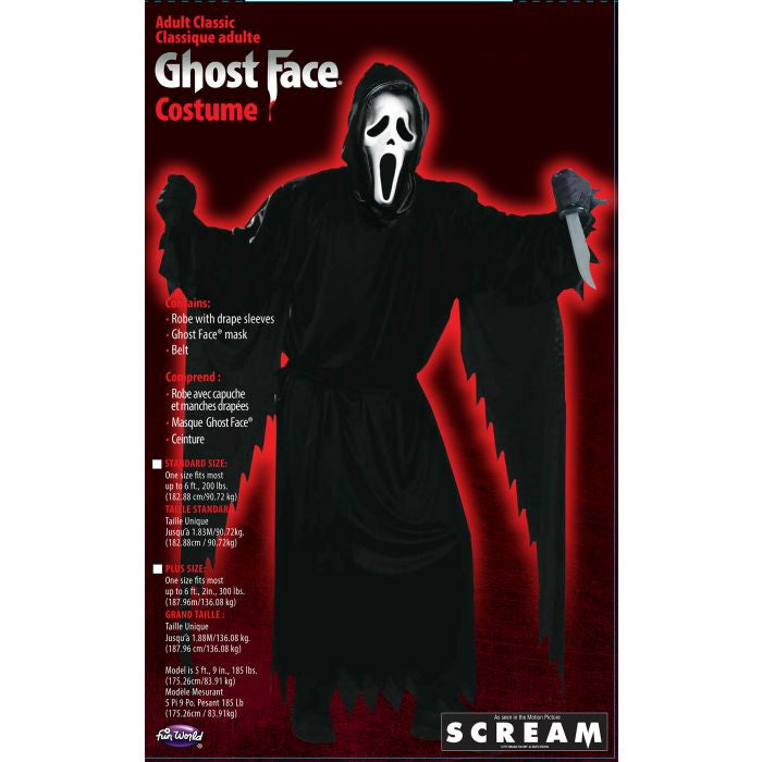Disfraz Scream “Ghostface”