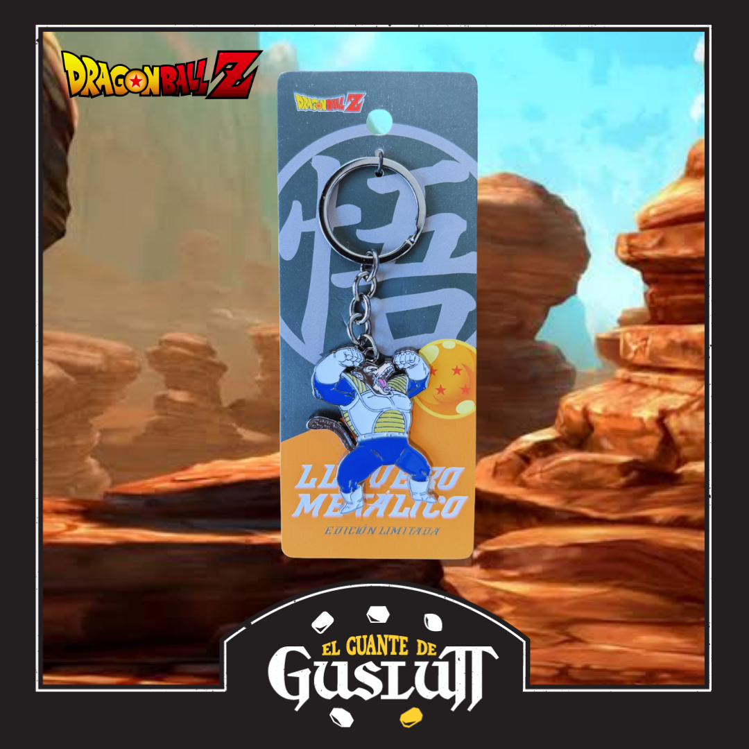 Llavero Dragon Ball Z Vegeta Ozaru Metálico Edición Limitada