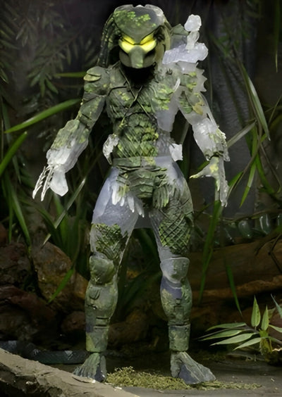 Figura NECA Predator Jungle Demon Edición Especial 30 Aniversario