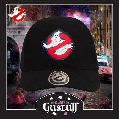 Gorra Los Cazafantasmas Logo Clásico Negra
