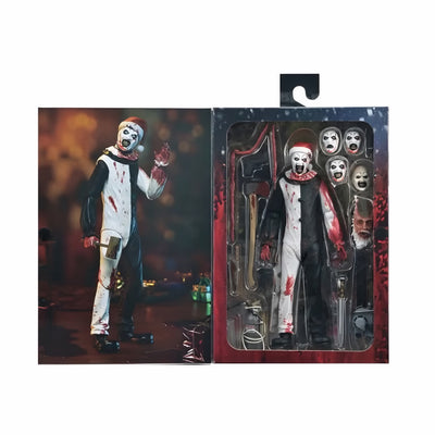 Figura NECA Terrifier llI Art The Clown (Final Battle) Versión Ultimate