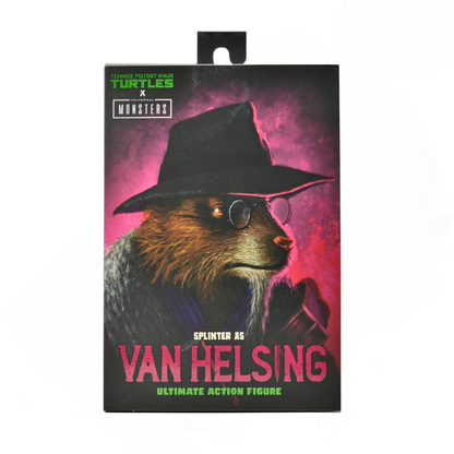 Figura NECA TMNT Splinter as Van Helsing Versión Ultimate