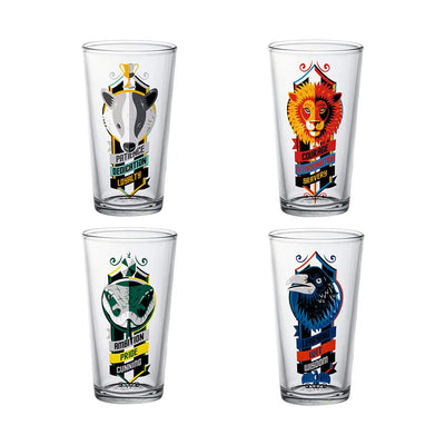 Set de Vasos Harry Potter Casas de Hogwarts