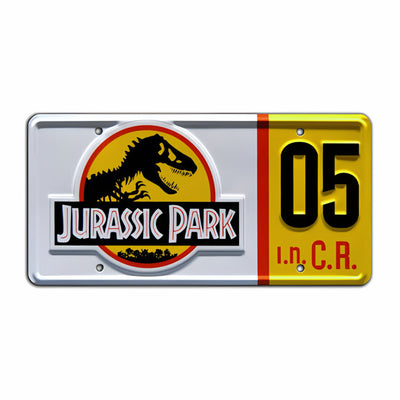 Placa Jurassic Park Ford Explorer XLT 1992 #05
