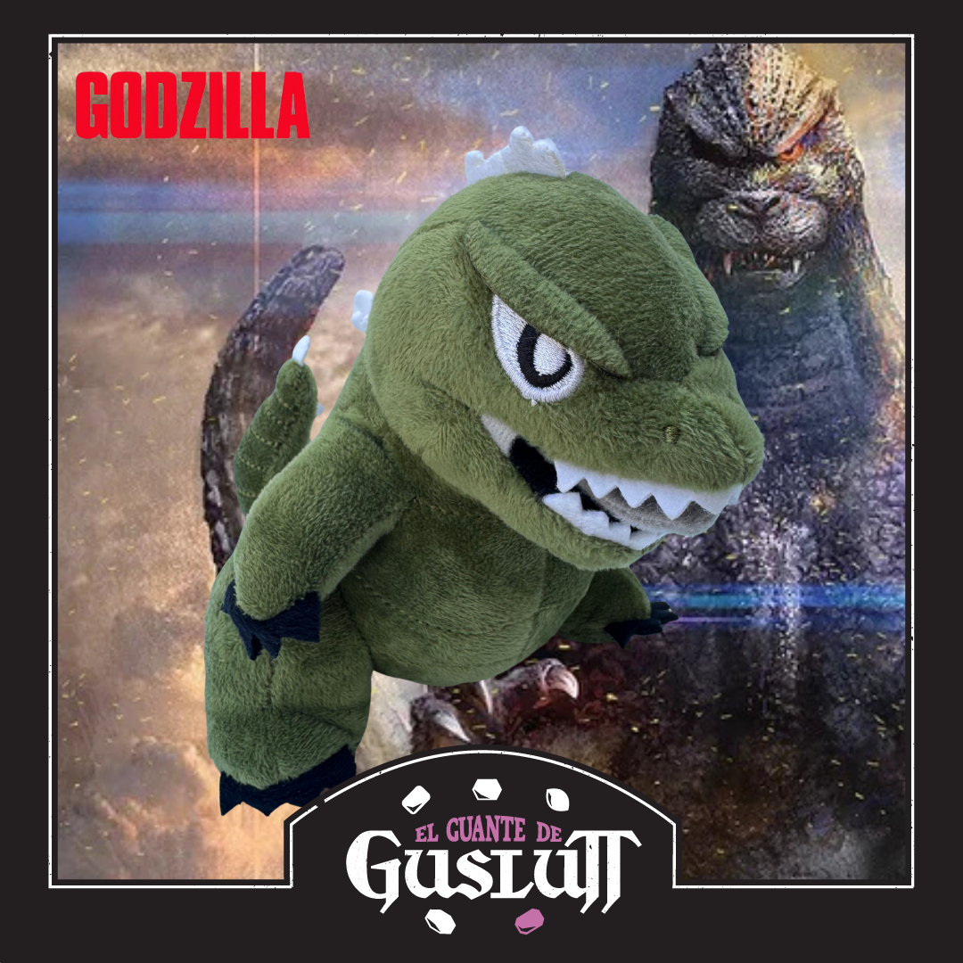 Peluche Godzilla Verde Olivo