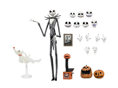 Figura NECA The Nightmare Before Christmas Jack Skellington Versión Ultimate