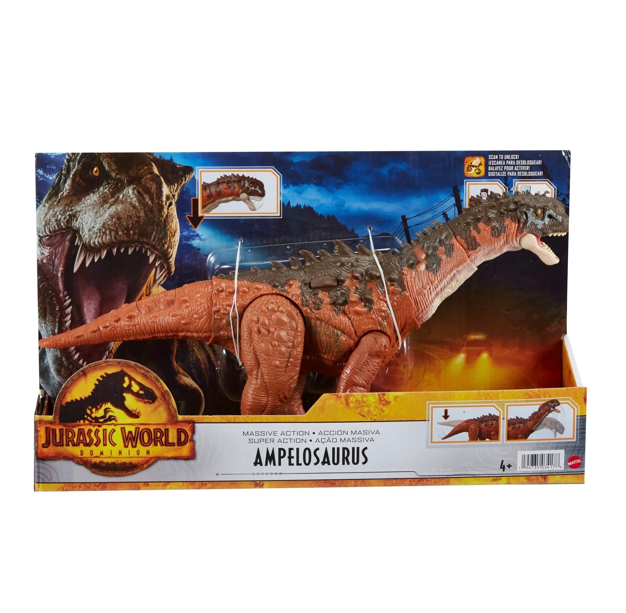 Jurassic World Massive Action “Ampelosaurus”