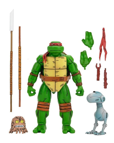 Figura NECA Teenage Mutant Ninja Turtles Donatello Edición Mirage Comics