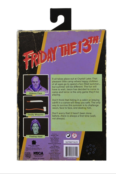 Figura NECA Friday the 13th Jason Voorhees NES Videogame Versión Ultimate