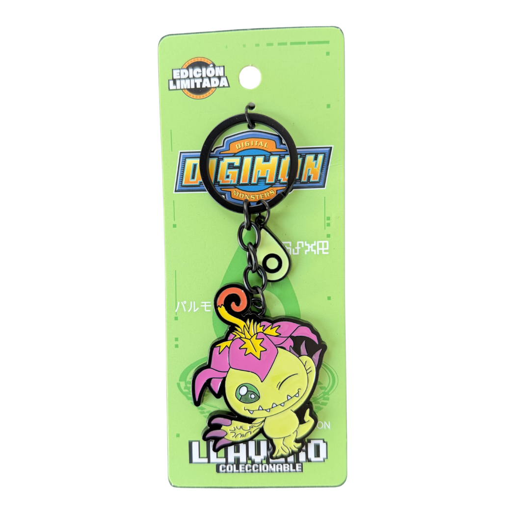 Llavero Digimon Palmon Metálico Edición Limitada