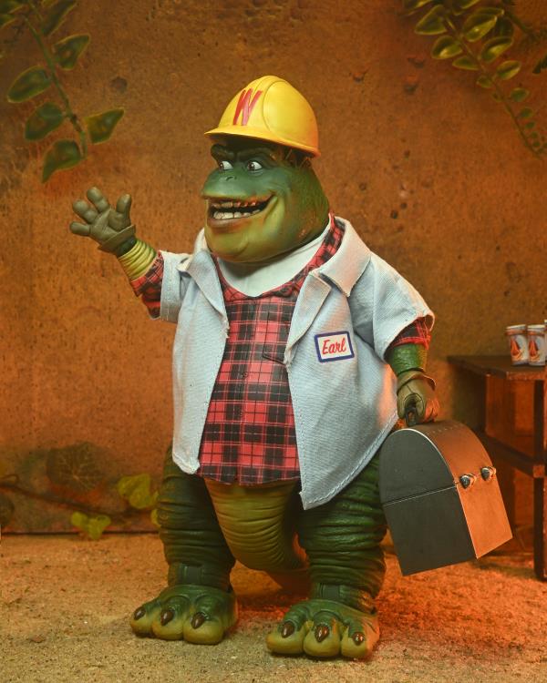 Figura NECA Dinosaurs Earl Sinclair (WESAYSO) Versión Ultimate