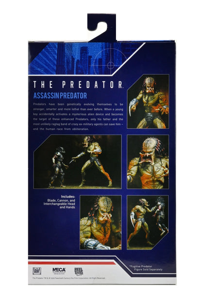 Figura NECA Unarmored Assasin Predator Versión Deluxe