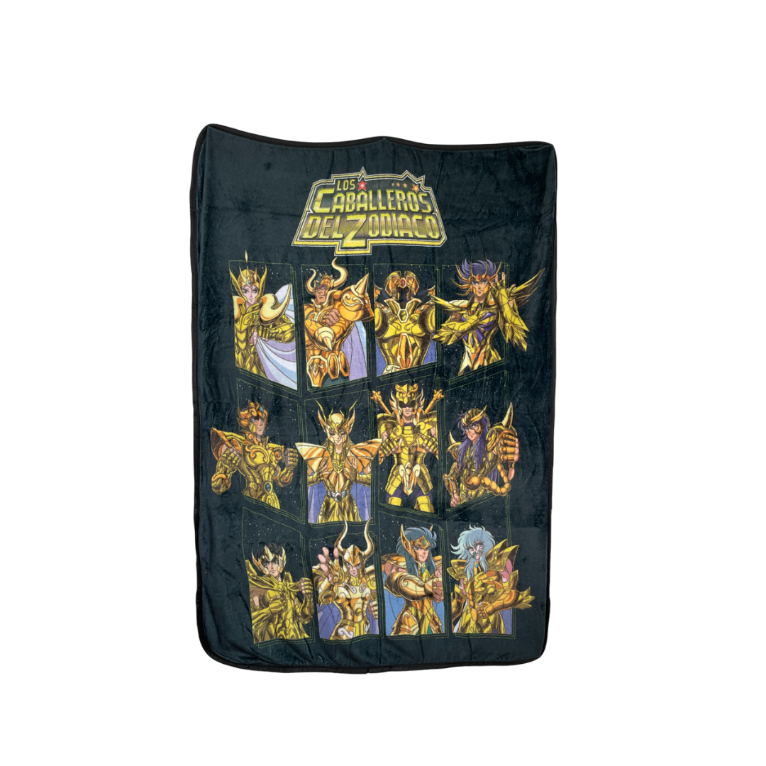 Frazada Los Caballeros del Zodiaco Caballeros Dorados