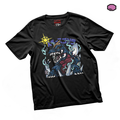 Playera Godzilla Chibi SpaceGodzilla Negra