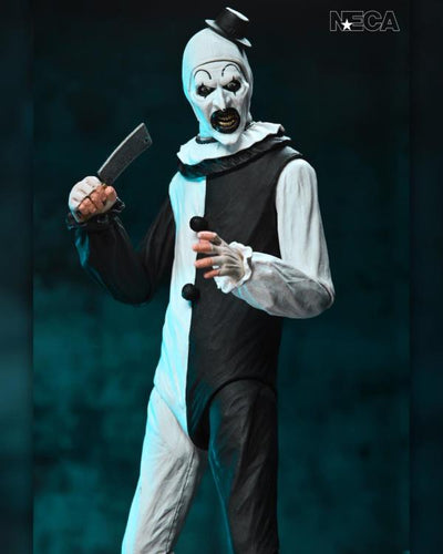 Figura NECA Terrifier Art The Clown Versión Ultimate