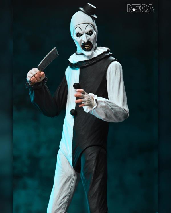 Figura NECA Terrifier Art The Clown Versión Ultimate