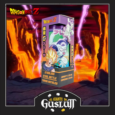 Termo Tipo Lata Dragon Ball Z Goku vs Frieza Edición Limitada