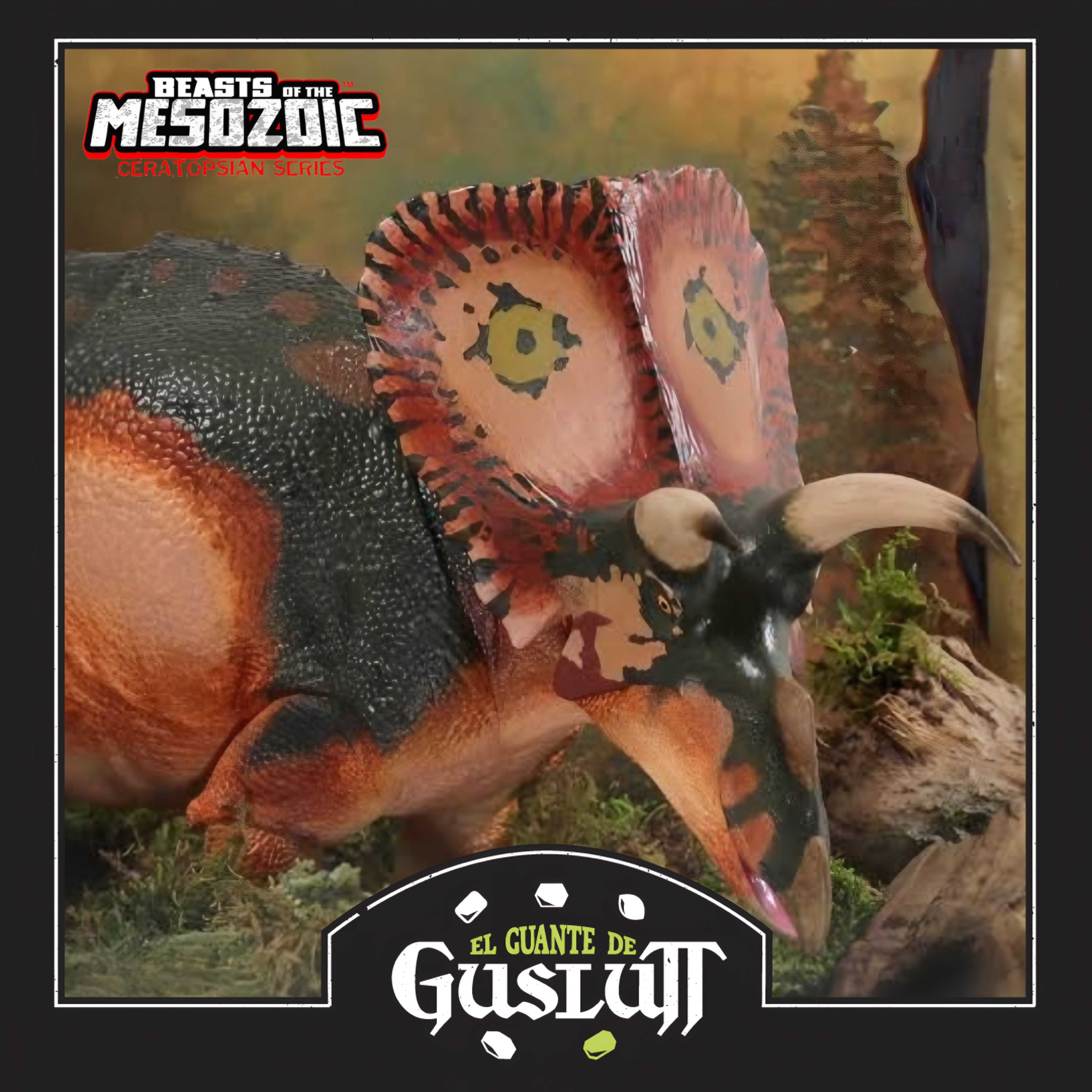 Figura Beasts of the Mesozoic Torosaurus Latus Versión Fans Choice Escala 1/18