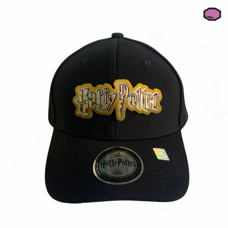 Gorra Harry Potter Logo Negra
