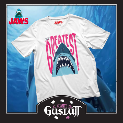 Playera Jaws The Greatest Blanca
