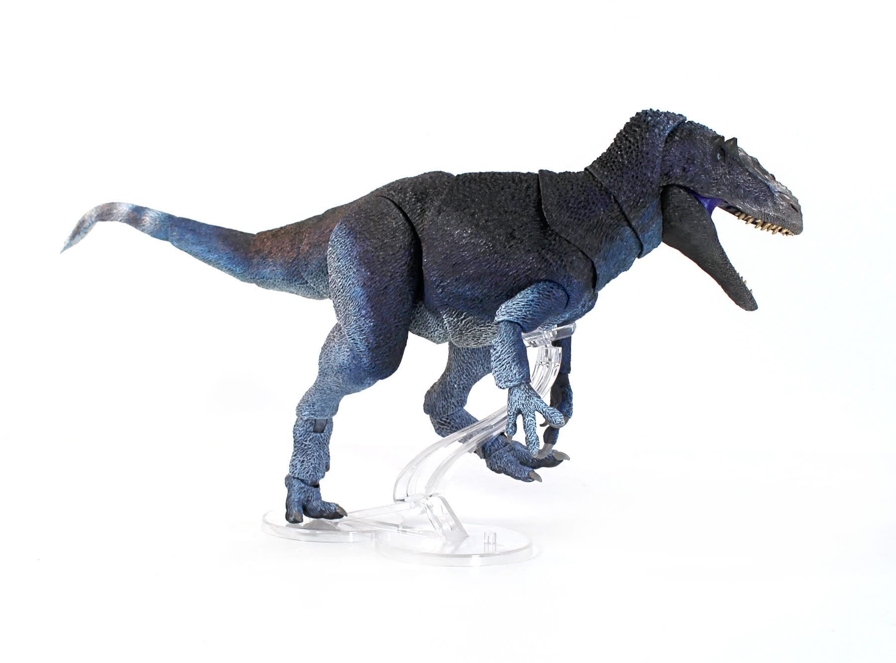 Figura Cyberzoic Yutyrannus Huali Edición Azul Escala 1/18