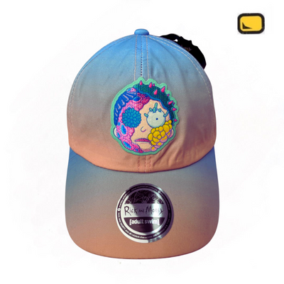 Gorra Rick and Morty Biopunk Morty Azul Celeste-/Coral