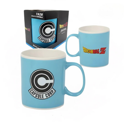 Taza Jumbo Dragon Ball Z Edición Especial Capsule Corp