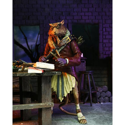 Figura NECA TMNT Splinter as Van Helsing Versión Ultimate