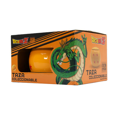 Taza Dragon Ball Z Edición Especial Esfera de 4 Estrellas