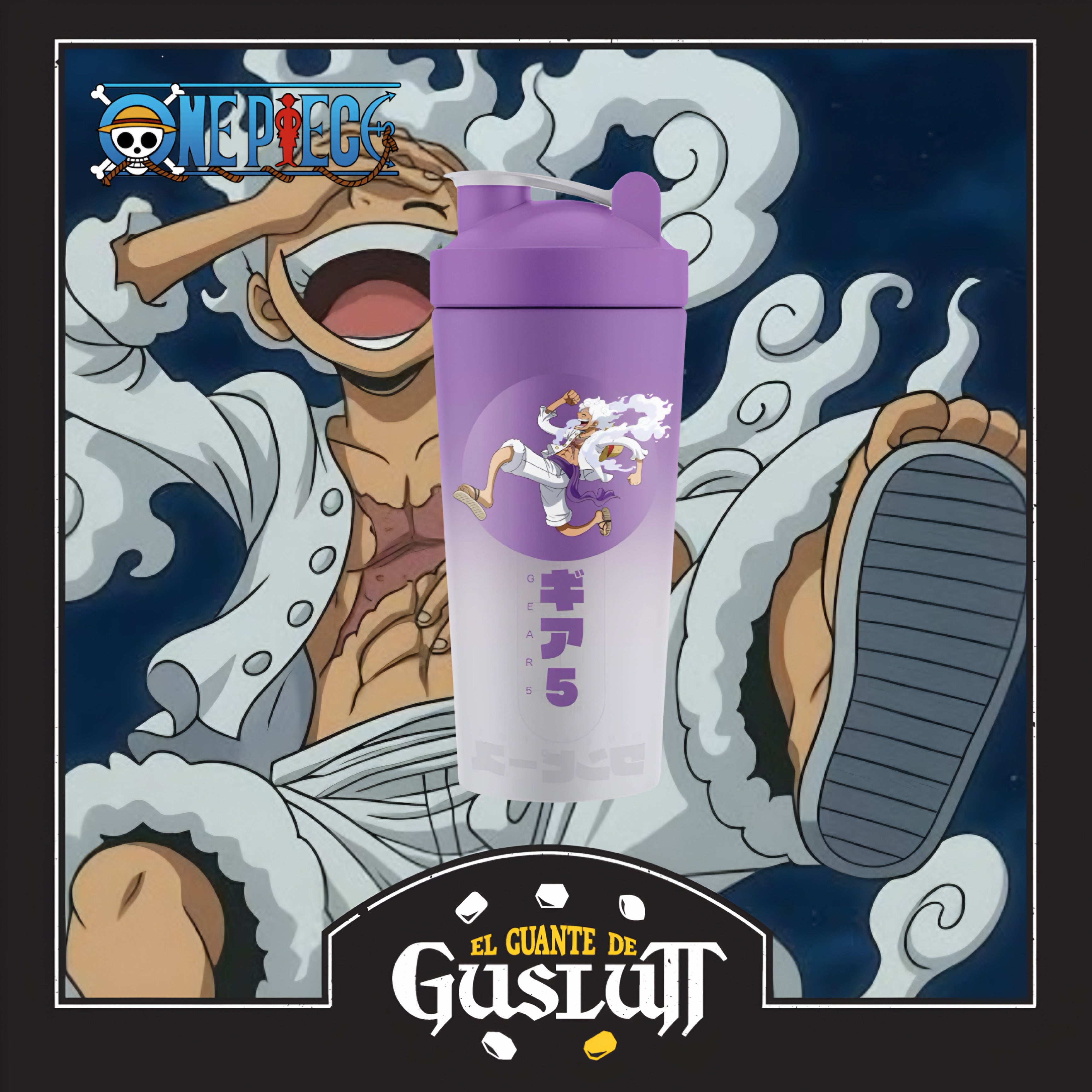 Shaker One Piece Luffy Gear 5