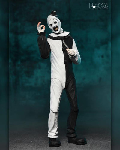 Figura NECA Terrifier Art The Clown Versión Ultimate