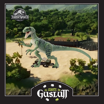 Figura Jurassic World Hammond Collection Velociraptor Delta