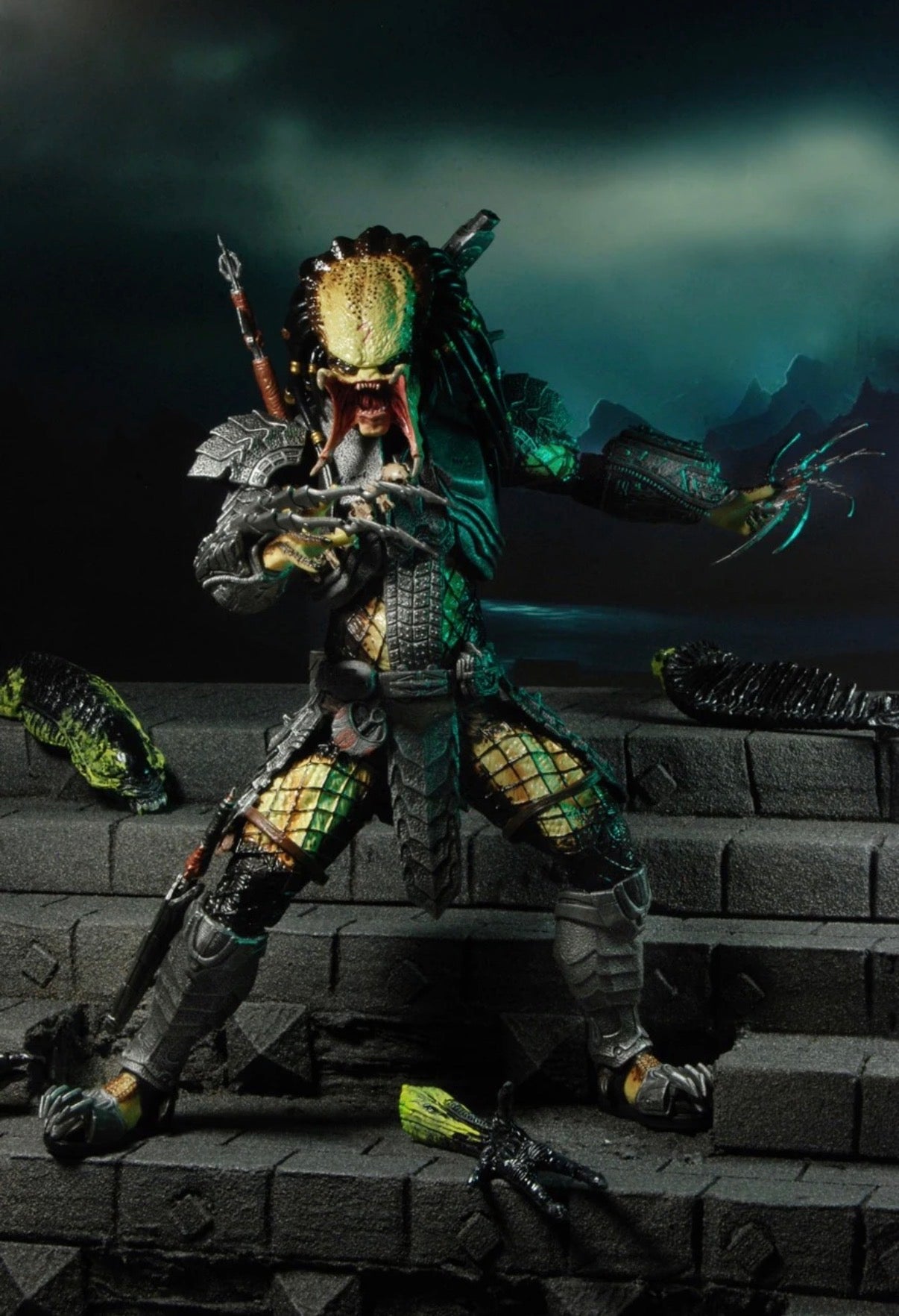 Figura NECA Predator Serie 14 Unmasked Scar Predator